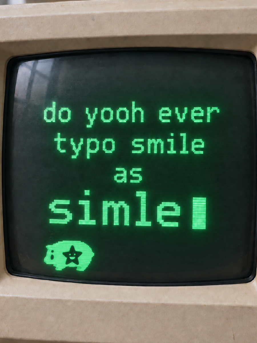 do yooh ever typo smile as simle card