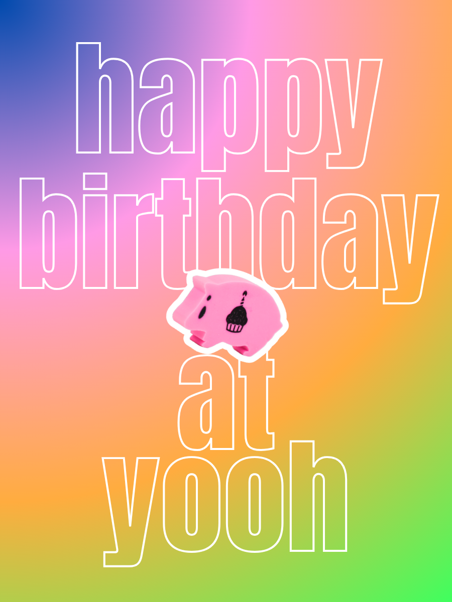 happy birthday at yooh card