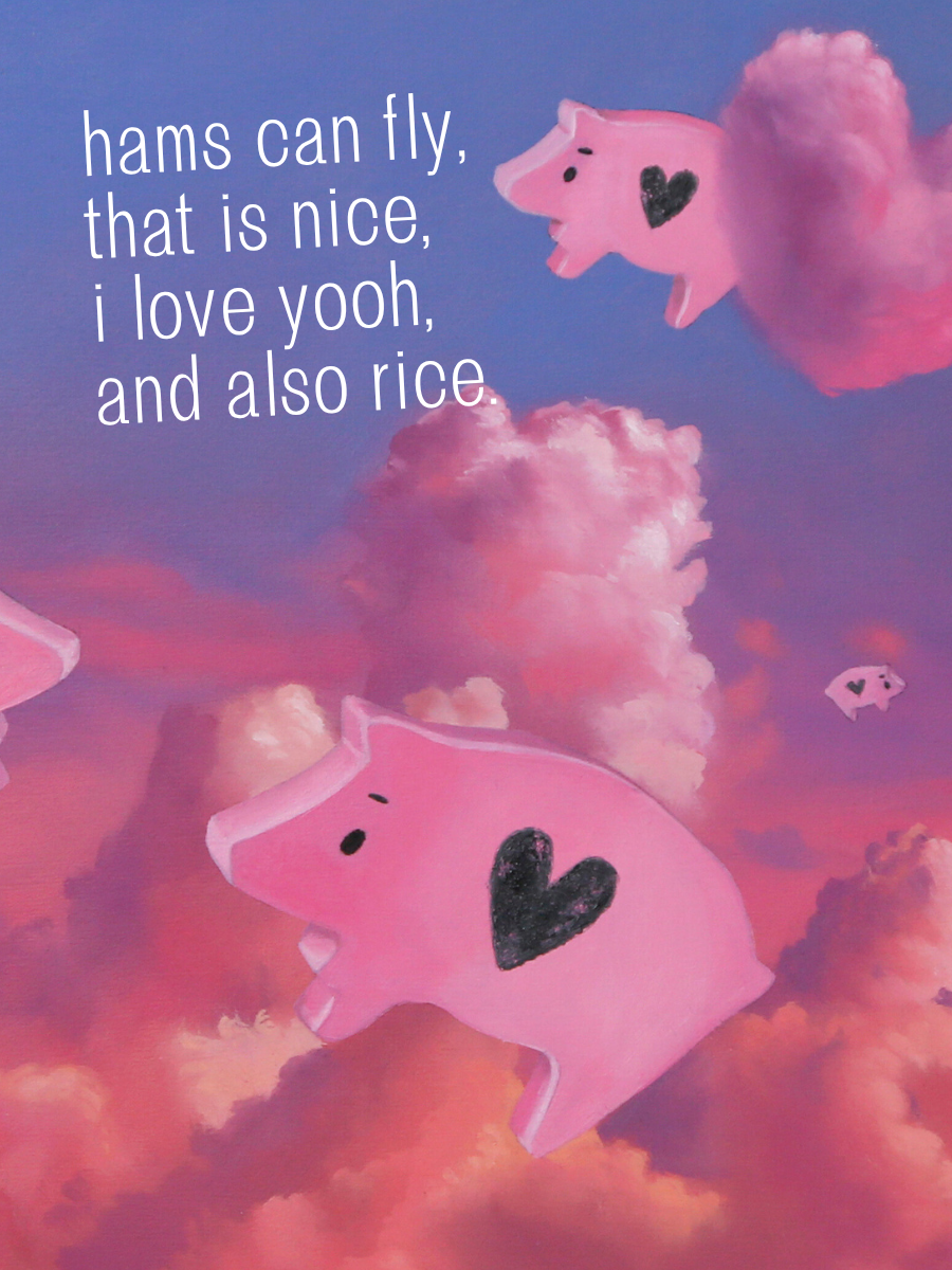 a nice poem about love and rice card