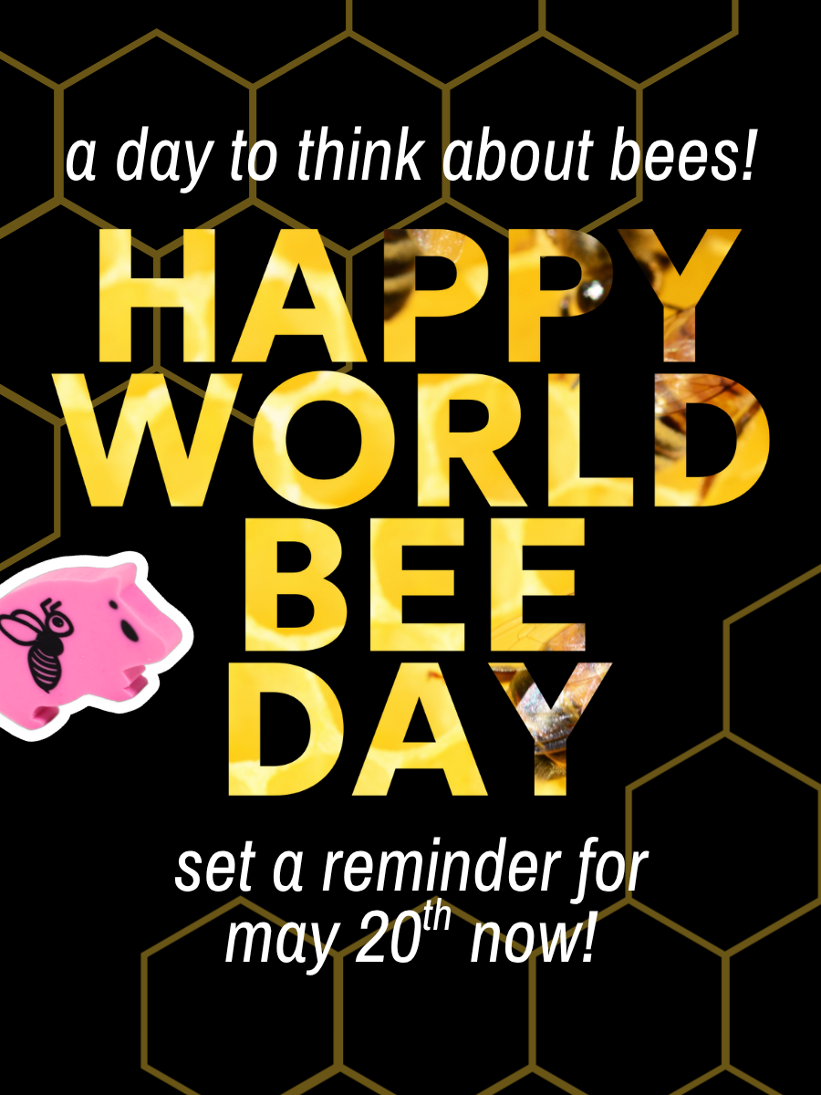 happy world bee day (may 20) card