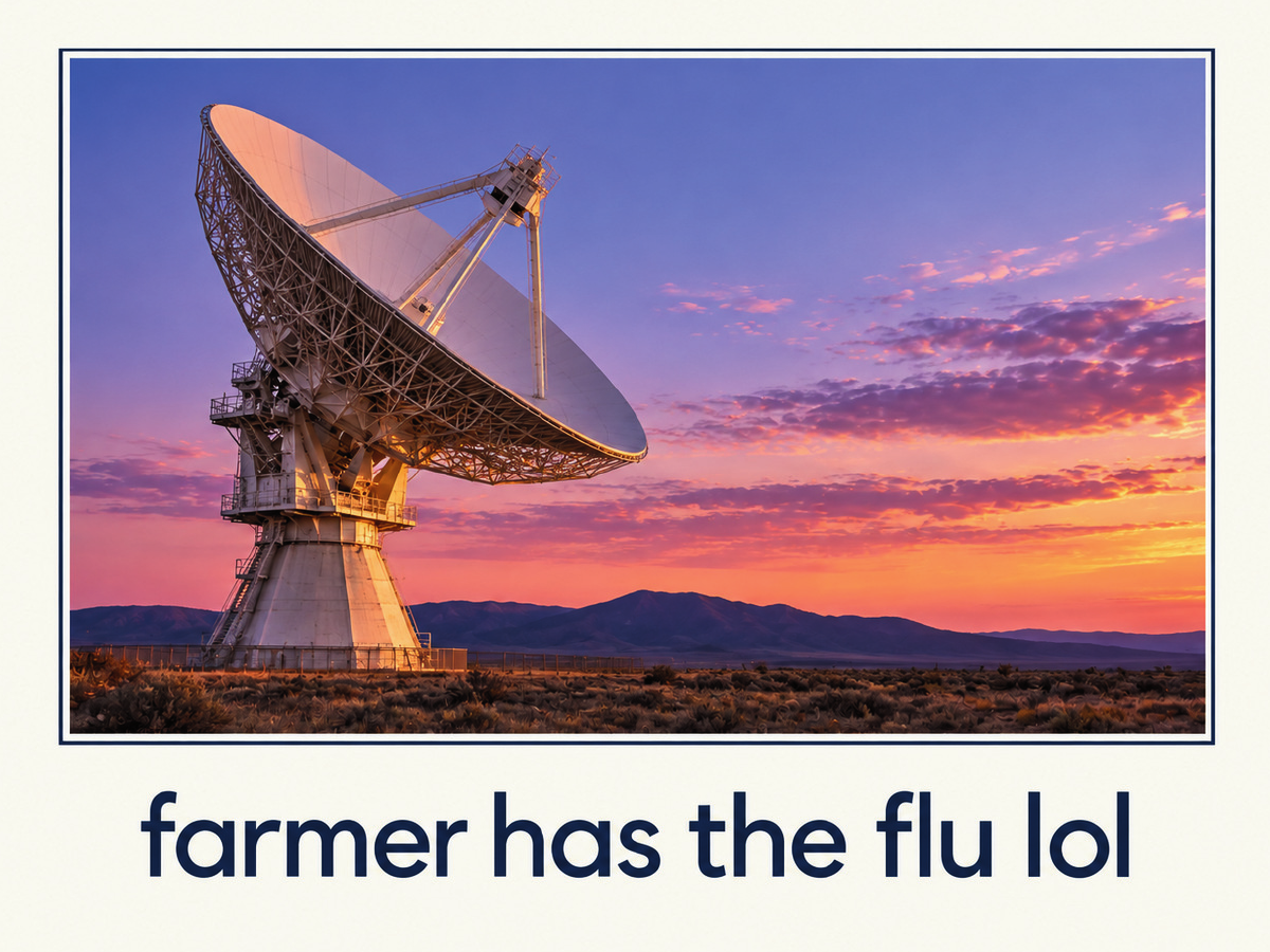 farmer has the flu lol card